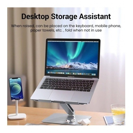 Подставка для ноутбука UGREEN LP339-40291 Silver (40291) - фото 11