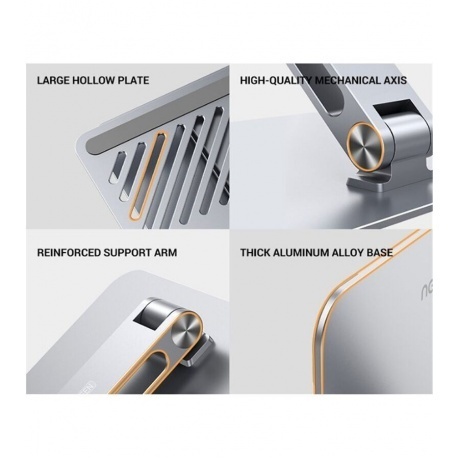 Подставка для ноутбука UGREEN LP339-40291 Silver (40291) - фото 10