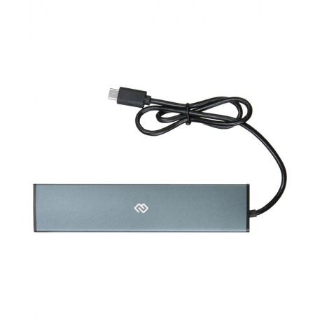 Хаб-разветвитель USB-C Digma HUB-7U3.0-UC-G 7порт. серый - фото 3