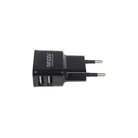 Хаб-разветвитель USB 3.0 Ginzzu GR-384UAB 4порт. черный - фото 13