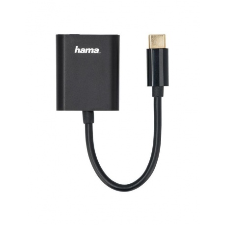 Хаб-разветвитель USB 2.0 Hama 00135748 1порт. черный - фото 1