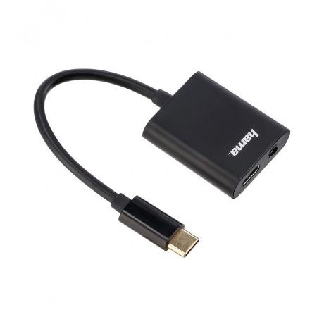 Хаб-разветвитель USB 2.0 Hama 00135748 1порт. черный - фото 3
