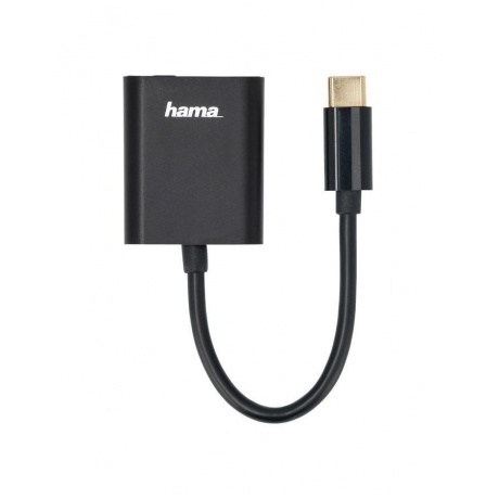 Хаб-разветвитель USB 2.0 Hama 00135748 1порт. черный
