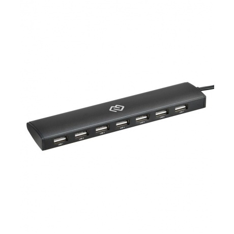 

Хаб-разветвитель USB-C Digma HUB-7U2.0-UC-B 7порт. черный