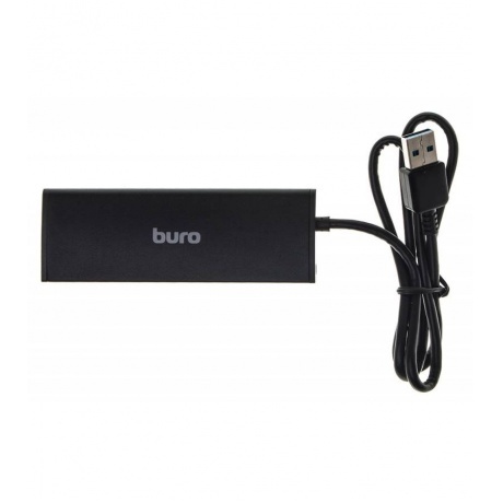 

Хаб-разветвитель USB 3.0 Buro BU-HUB4-0.5-U3.0 4порт. черный