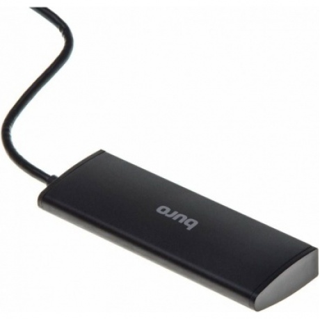Хаб-разветвитель USB 3.0 Buro BU-HUB4-0.5-U3.0 4порт. черный - фото 4