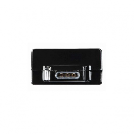 Хаб-разветвитель USB-C Hama Pocket 3порт. черный (00135752) - фото 2
