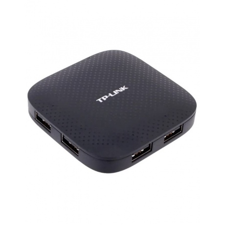 Хаб-разветвитель USB 3.0 TP-Link UH400 4порт. черный - фото 1