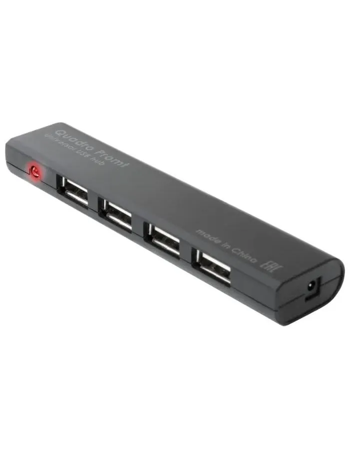 Хаб-разветвитель USB Defender Quadro Promt USB 4-ports 83200 - фото 2