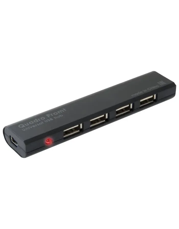 Хаб-разветвитель USB Defender Quadro Promt USB 4-ports 83200 - фото 1