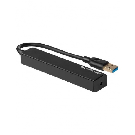 Хаб-разветвитель USB Defender Quadro Express USB 3.0 4-ports 83204 - фото 2