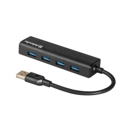 Хаб-разветвитель USB Defender Quadro Express USB 3.0 4-ports 832...