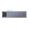 USB-концентратор Baseus Thunderbolt C / Pro Grey CAHUB-L0G