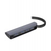 USB-концентратор Hoco HB12 USB Type-C - 4xUSB 3.0 Grey 693147471...