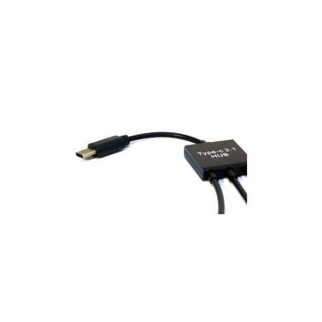 USB-концентратор KS-is OTG 2xUSB 2.0 MicroUSB F - USB Type C M KS-319 - фото 4