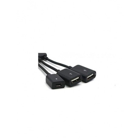 USB-концентратор KS-is OTG 2xUSB 2.0 MicroUSB F - USB Type C M KS-319 - фото 7