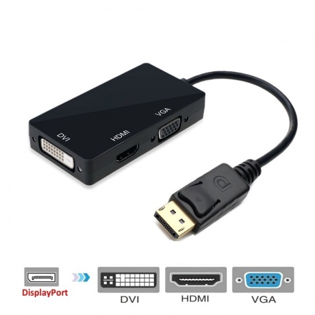 Кабель Orient C309 DisplayPort M to HDMI/ DVI-I/ VGA - фото 3