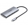 Хаб UGREEN USB концентратор 4 в 1 2 х USB C 3.1, 2 х USB A 3.1 (...