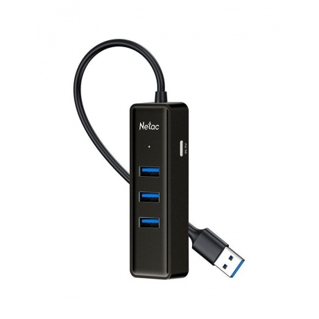USB Концентратор Netac USB Hub WF12 (NT08WF12-30BK) - фото 4