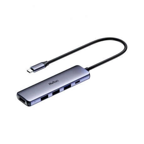 

USB Концентратор Netac USB Hub WF13, 5in1 (NT08WF13-30GR)
