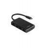 Хаб USB Rombica Type-C M6 USB 3.0 x 3 Type-C PD HDMI картридер а...