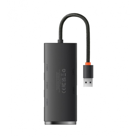 USB-хаб Baseus Lite Series Black (WKQX030001) - фото 2