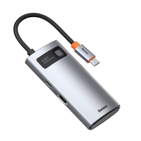 

USB-хаб Baseus Metal Gleam Gray (CAHUB-CY0G)