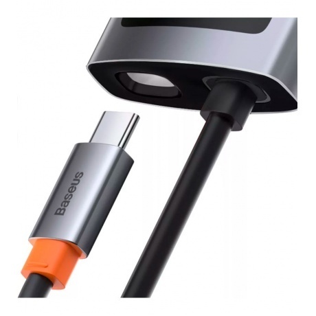 USB-хаб Baseus Metal Gleam Gray (CAHUB-CY0G) - фото 6
