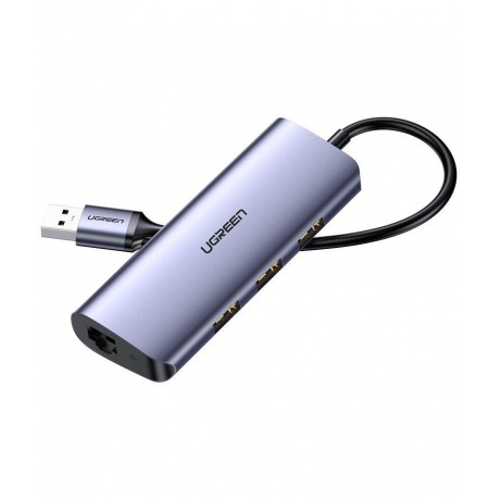 USB-хаб UGREEN CM252-60719 Gray (60719) - фото 1