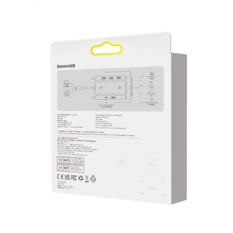 USB-хаб Baseus Lite Series Black (WKQX030101) - фото 18