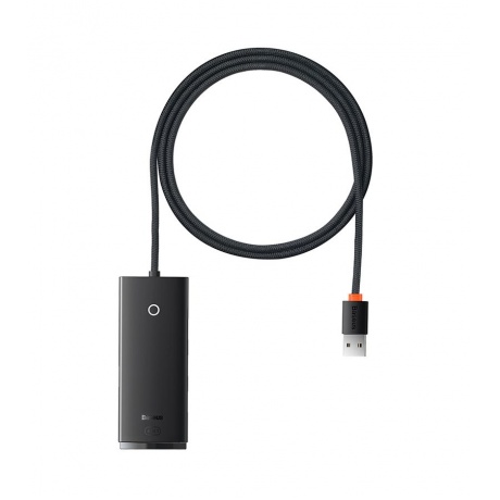 USB-хаб Baseus Lite Series Black (WKQX030101) - фото 1
