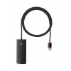 USB-хаб Baseus Lite Series Black (WKQX030101)
