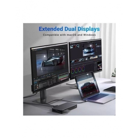 Хаб-адаптер UGREEN CM615-90912 (90912) - фото 8