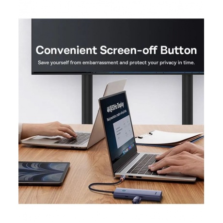 Хаб Baseus BS-OH150 Space Grey (B00052801811-00) - фото 9