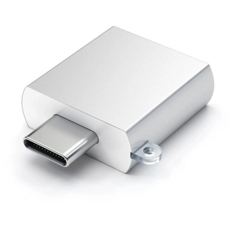 USB адаптер Satechi Type-C USB Adapter USB-C to USB 3.0. Цвет серебряный. - фото 1