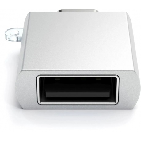 USB адаптер Satechi Type-C USB Adapter USB-C to USB 3.0. Цвет серебряный. - фото 3