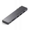 Адаптер Satechi USB-C Pro Hub Slim Adapter. Цвет: серый космос
