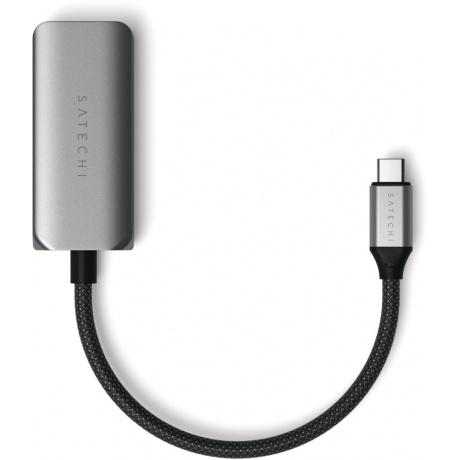 Адаптер Satechi USB-C To HDMI 2.1 8K Adapter. Цвет: серый космос - фото 3