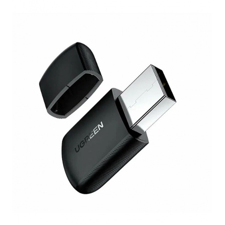Адаптер двухдиапазонный UGREEN CM448 (20204) AC650 11ac Dual-Band Wireless USB Adapter. Цвет: черный - фото 2