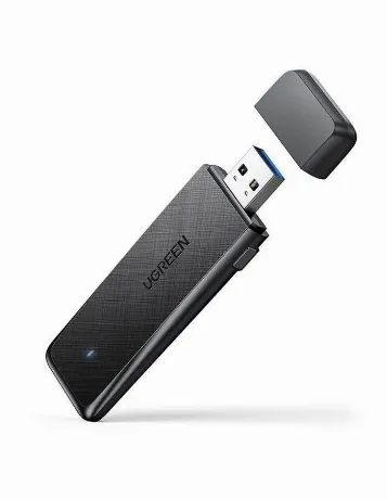 Адаптер двухдиапазонный UGREEN CM492 (50340) AC1300 Wireless Net...