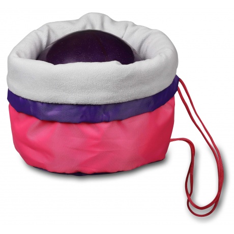 Чехол для мяча гимнастического утепленный INDIGO, SM-335, Розовый, 34*24 см - фото 1