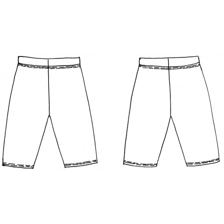 Велосипедки гимнастические  INDIGO, SM-004, Черный, 34 - фото 4