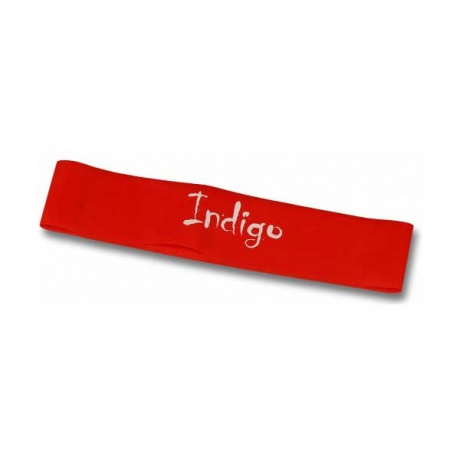 Лента для растяжки стопы INDIGO MEDIUM IN222 46*5*0.05см Красный - фото 1