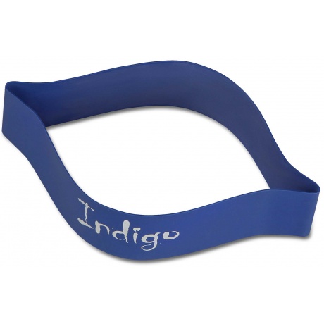 Лента для растяжки стопы INDIGO HEAVY, IN224, Синий, 46*5*0.09 см - фото 2