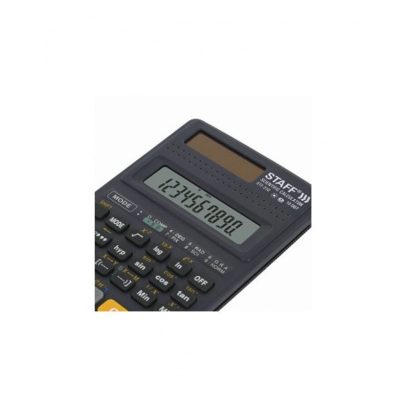 Калькулятор инженерный STAFF STF-310 (142х78мм), 10+2 разрядов, двойное питание, 250279 - фото 7