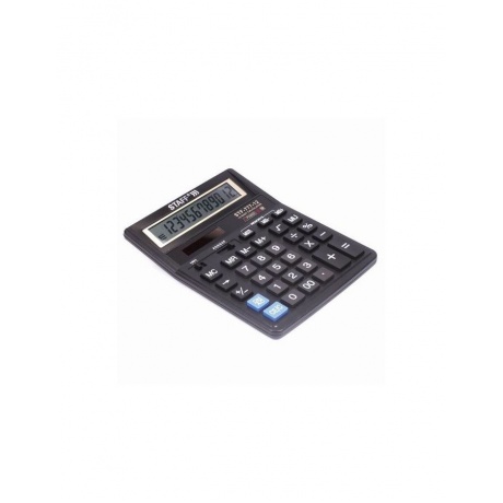 Калькулятор настольный STAFF STF-777, 12 разрядов, двойное питание, 210x165мм, ЧЕРНЫЙ - фото 3