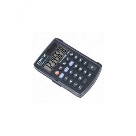 Калькулятор карманный STAFF STF-883 (95х62мм), 8 разрядов, двойное питание, 250196 - фото 1