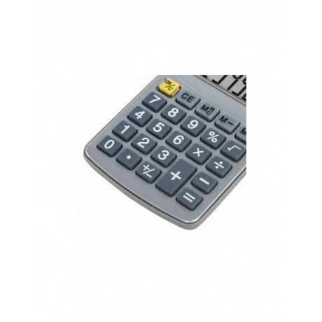Калькулятор карманный метал. STAFF STF-1008 (103х62мм), 8 разрядов, двойное питание, 250115 - фото 7