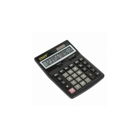Калькулятор настольный STAFF STF-2512 (170х125мм), 12 разрядов, двойное питание, 250136 - фото 10