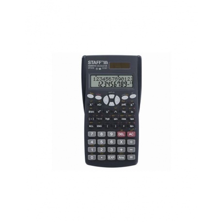 Калькулятор инженерный STAFF STF-810 (181х85мм), 240 функций, 10+2 разрядов, дв.питание, 250280 - фото 11